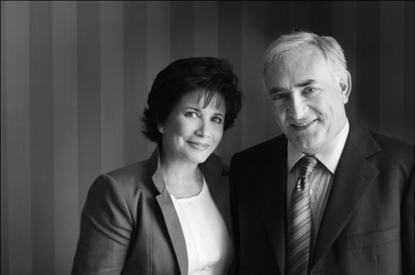 Dominique Strauss-Kahn et Anne Sinclair