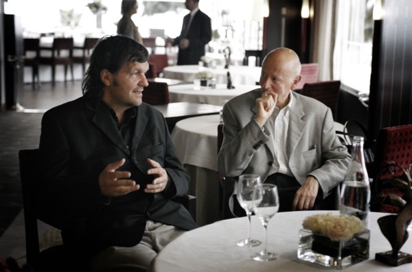 Emir Kusturica et Gilles Jacob