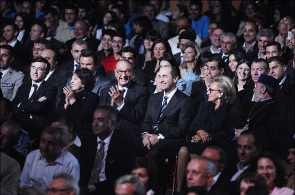 Concert de Charles Aznavour à Erevan (Arménie), le 30 septembre 2006