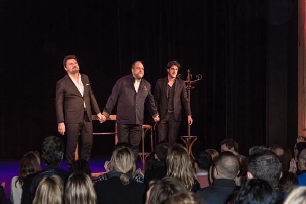 1ère du spectacle "Eric Dupond Moretti à la barre" au théâtre de la Madeleine

Philippe