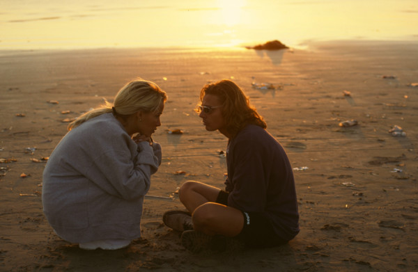 Ophélie Winter et son frère Mickaël (1996)