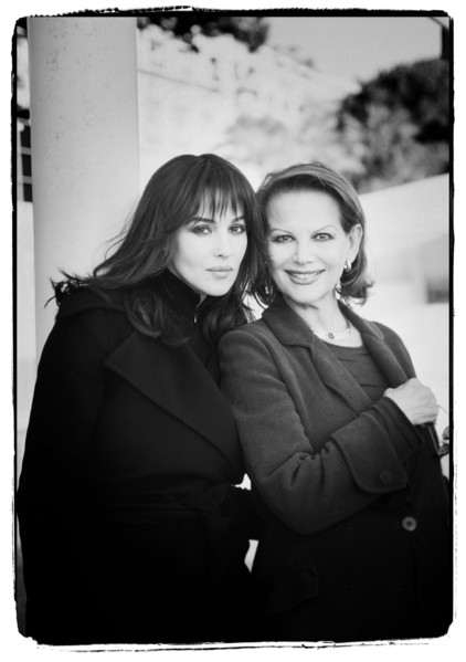 Claudia Cardinale et Monica Bellucci, Cannes, 2004