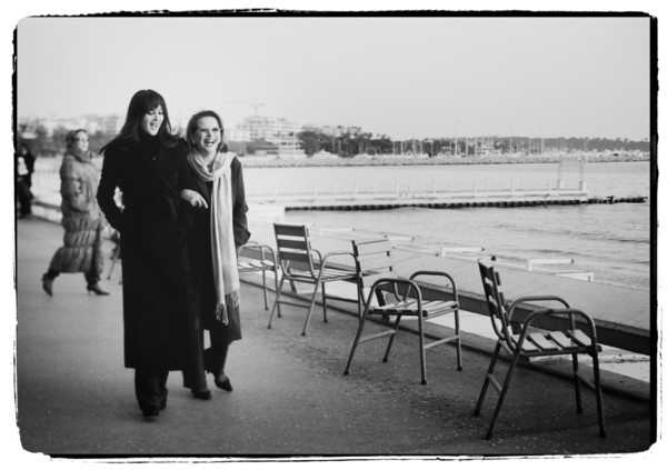 Claudia Cardinale et Monica Bellucci, Cannes, 2004