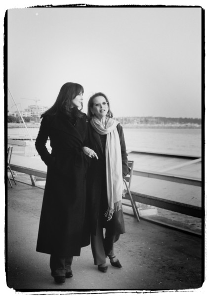 Claudia Cardinale et Monica Bellucci, Cannes, 2004