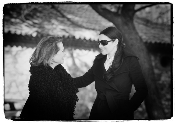 Claudia Cardinale et Monica Bellucci, Cannes, 2004