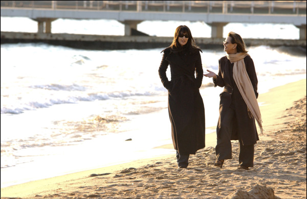 Claudia Cardinale et Monica Bellucci, Cannes, 2004