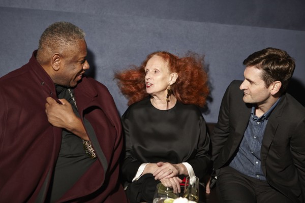 André Leon Talley and Grace Coddington