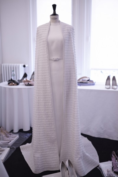 Fittings before Ralph & Russo Haute Couture show