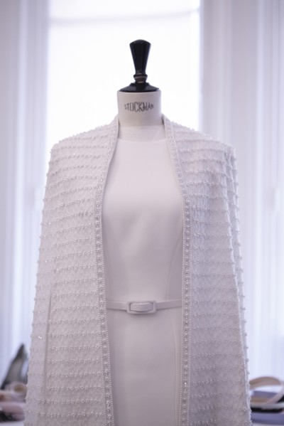 Fittings before Ralph & Russo Haute Couture show