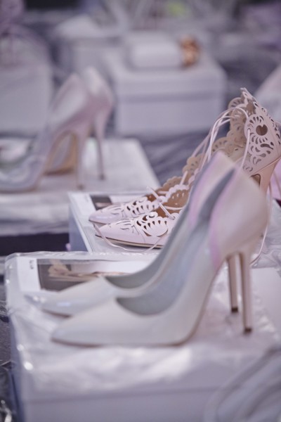Fittings before Ralph & Russo Haute Couture show