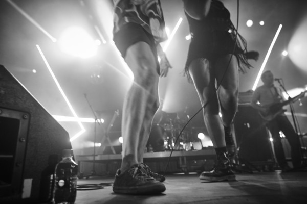 Chk Chk Chk on stage