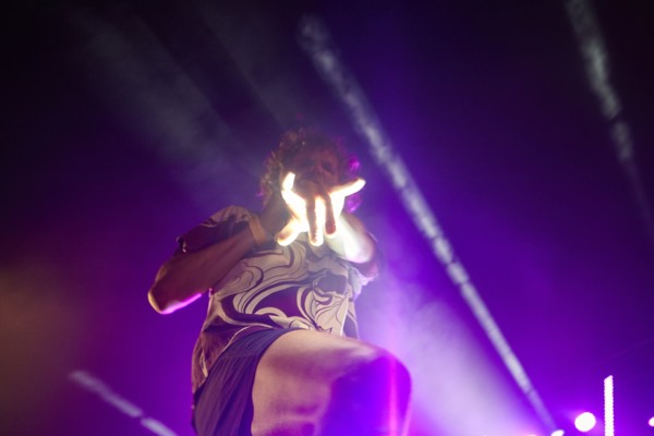 Chk Chk Chk on stage