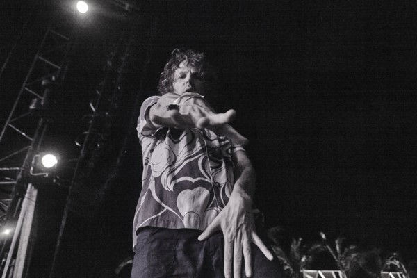 Chk Chk Chk on stage