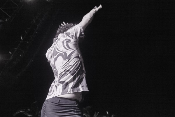 Chk Chk Chk on stage