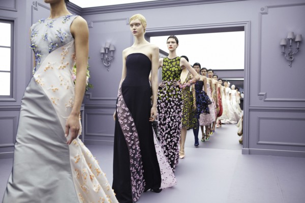 Défilé Dior Haute Couture 2013 à Shanghaï