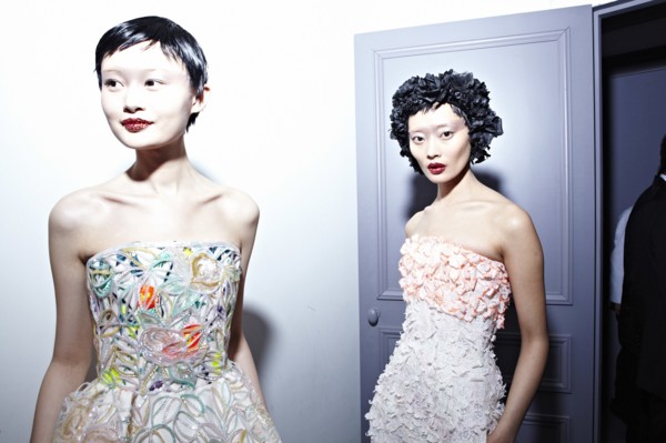 Défilé Dior Haute Couture 2013 à Shanghaï