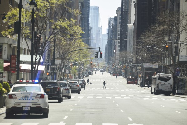 New York during the Covid-19 epidemic