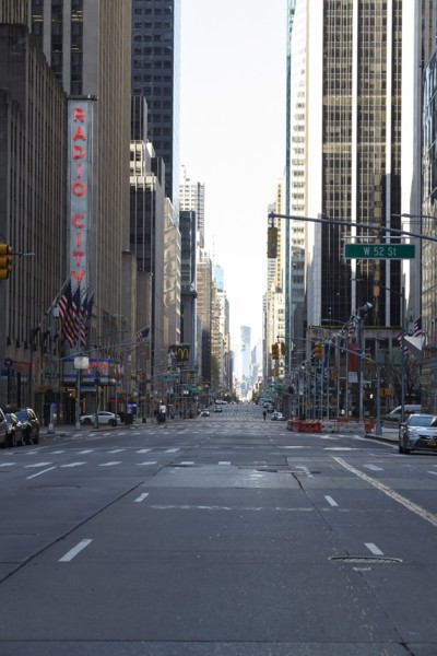 New York during the Covid-19 epidemic