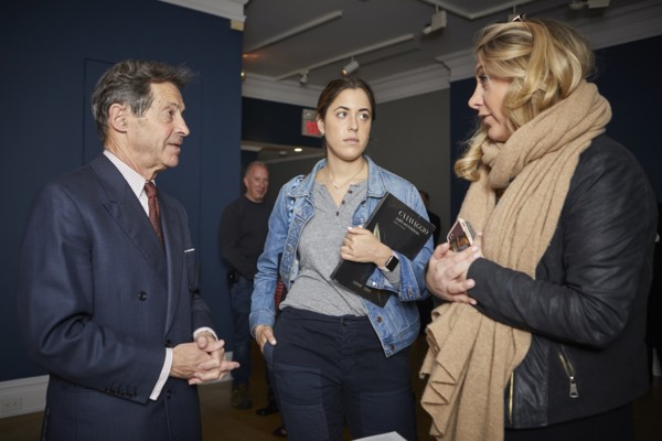 Exhibition in New York of a painting attributed to Caravaggio.