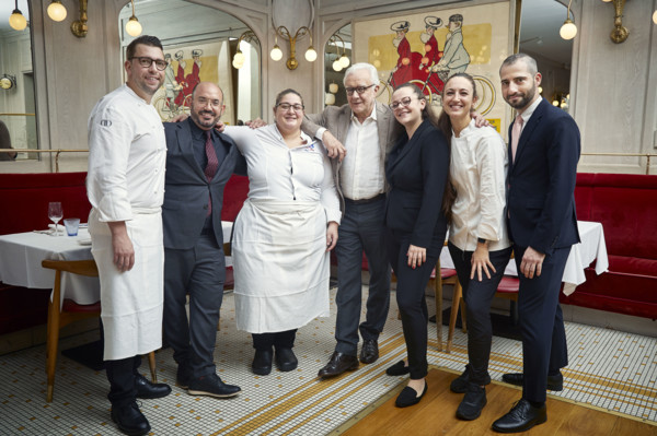 Equipe du restaurant Alain Ducasse "Benoît New York"