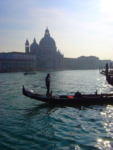Venice. Canal Grande and the Salute