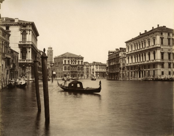 Venise. Palais Grassi vers 1870