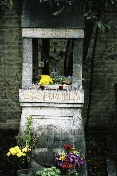 Tombe de Serge de Diaghilev au Cimetière San Michele à Venise