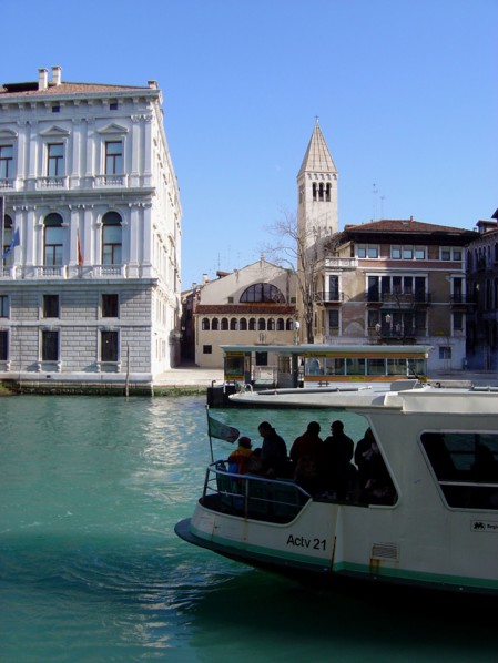 Vue du Palazzo Grassi à Venise