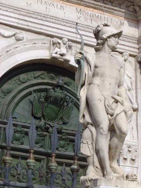 Portail d'entrée de l'Arsenal de Venise