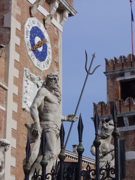 Portail d'entrée de l'Arsenal de Venise