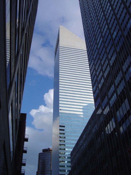 Citicorp Center dans le quartier de Midtown, à l'est de la 54e rue à New-York
