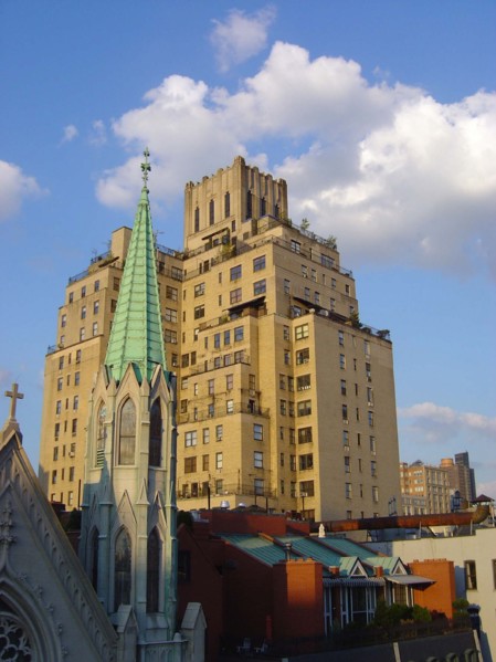 Vue du quartier de Chelsea à New-York