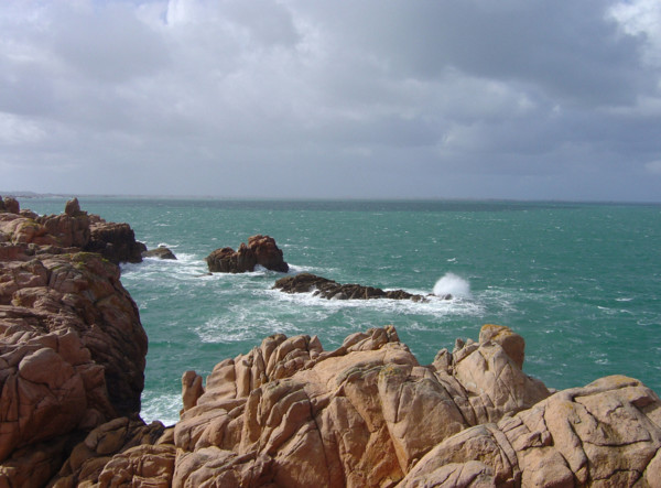 Bretagne, Côte de granit rose