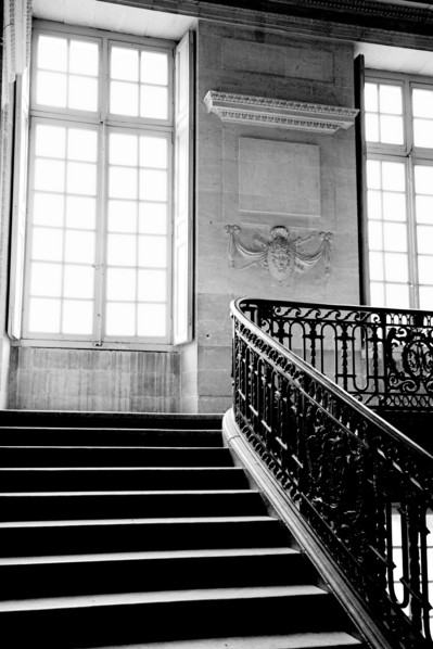 Versailles065 Château de Versailles, Petit Trianon, Escalier d'honneur