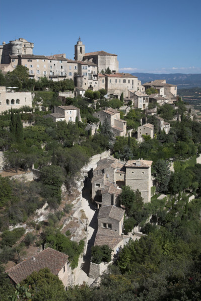 Provence475 Provence, Luberon, village de Gordes, été