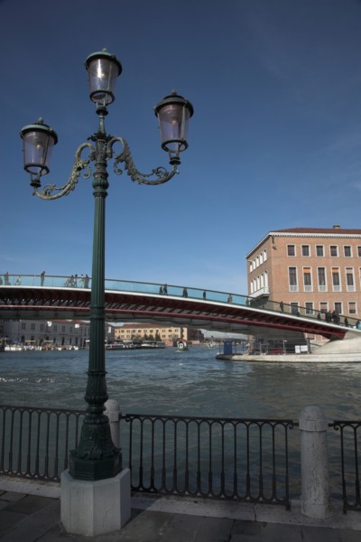 Dernier pont de Venise 2007-2009 - entre Piazzale Roma et La Ferrovia (gare) - fin de travaux hiver