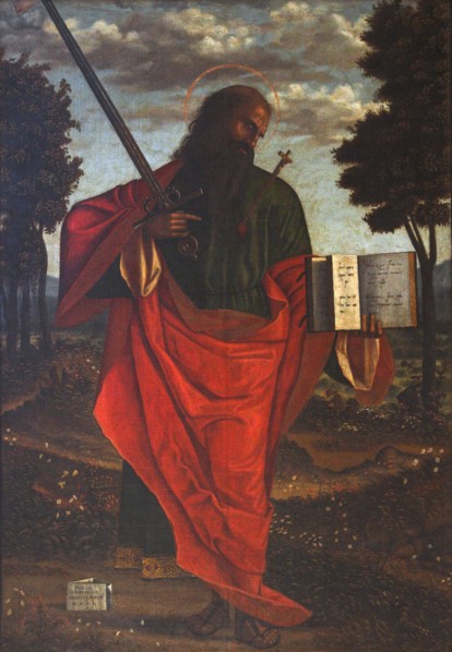 Venise 2008-2009 : Vittore Carpaccio (Venise, env 1460/65 - 1525/26) San Paolo (Saint Paul) - 1520.