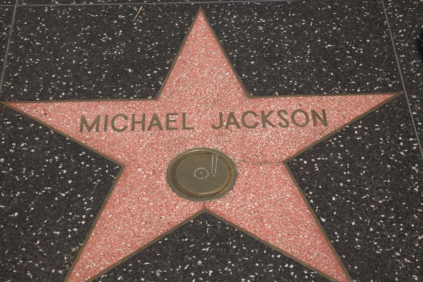 Hollywood Boulevard, Walk of Fame, stars / étoiles : Michael Jackson (1958-2009)