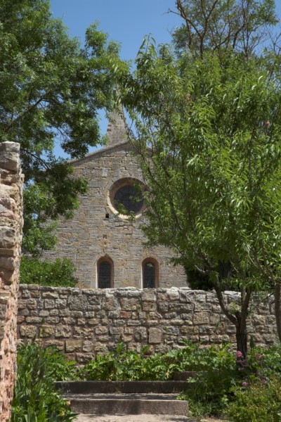 Provence800 Abbaye du Thoronet, façade latérale de l'église