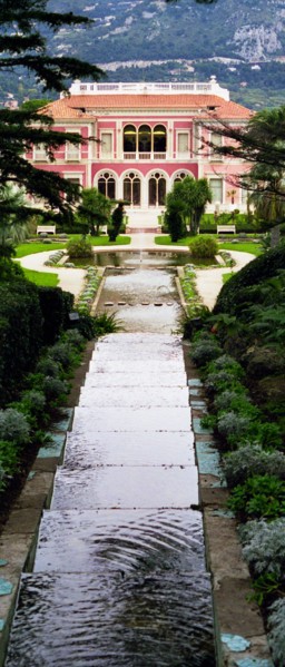Villa Ephrussi de Rothschild jardins, villa et jardin à la française