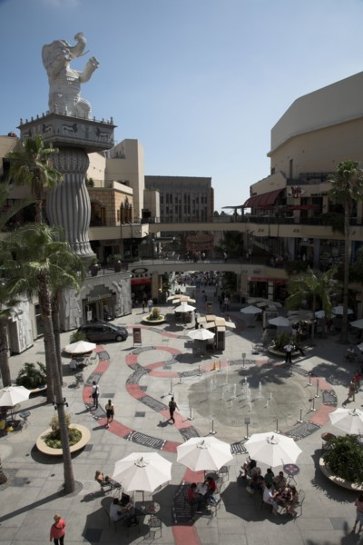 Kodak Theatre (3300 places - Academy Awards), Hollywood Boulevard, Walk of Fame