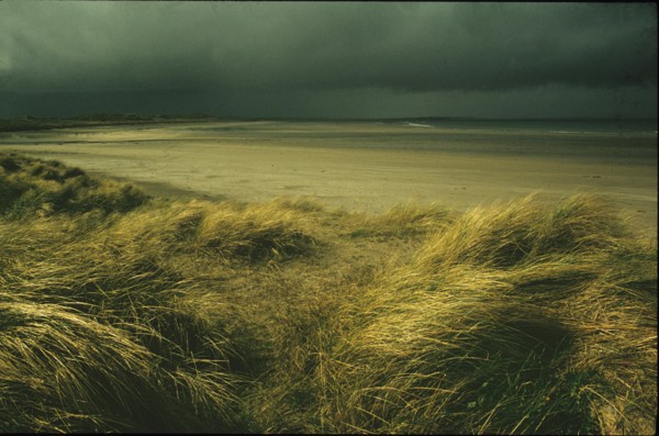 Stormy seashore, County Dublin