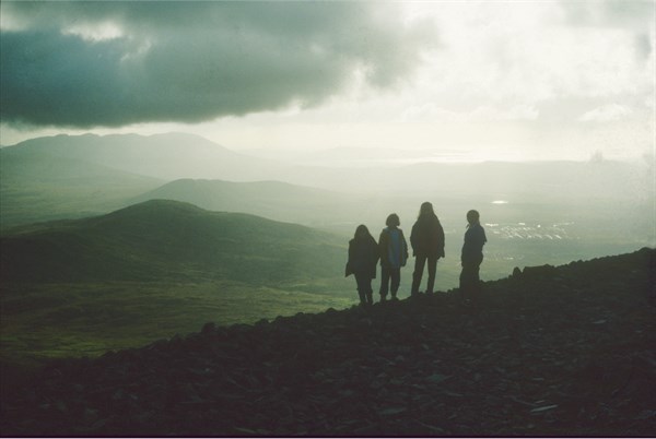 On top of Croagh Patrick