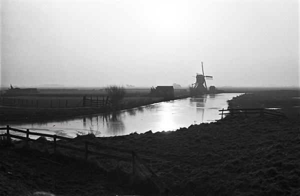 Moulin à vent aux Pays-Bas