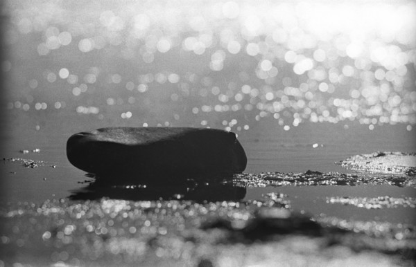 Galet sur une plage