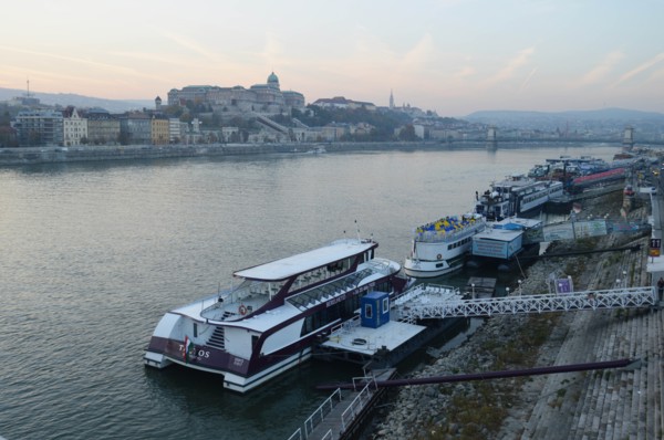 Vue sur le Danube, à Budapest