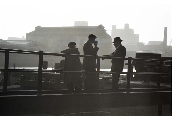 Sur le Grand Canal à Dublin, 1980