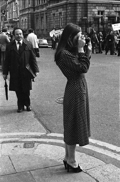 Manifestation de cinéastes à Dublin, 1978