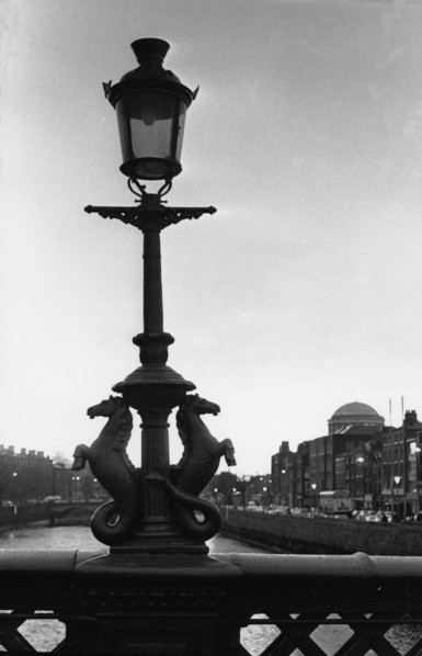 Sur le Caple Street Bridge à Dublin