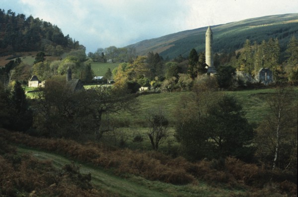 Glendalough round tower, County Wicklow